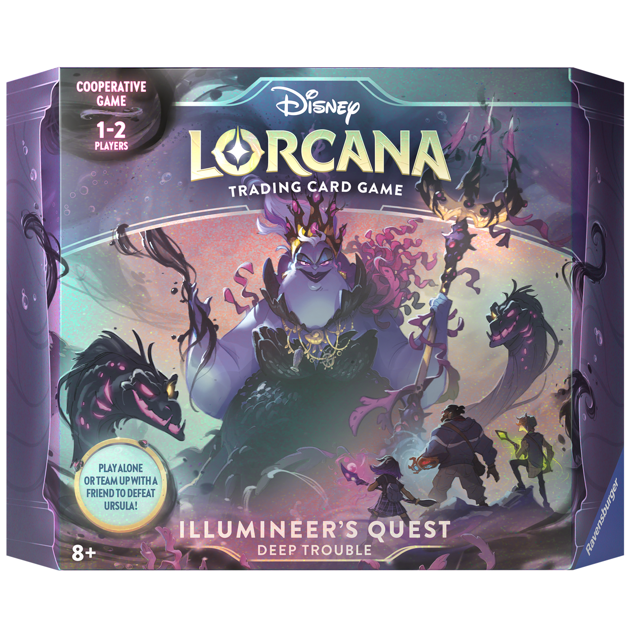 Disney Lorcana Trading Card Game - Gift Set - Deep Trouble - Illumineers Quest