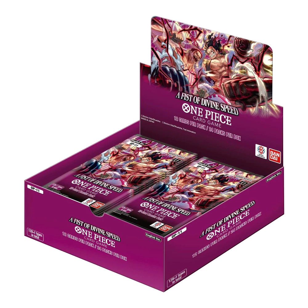 One Piece Card Game: Booster Box (OP-11) A Fist of Divine Speed