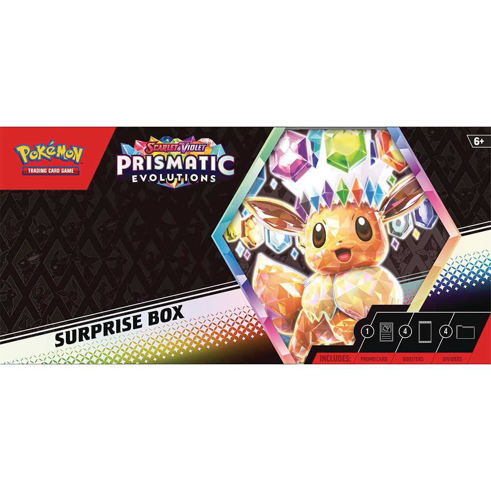 Pokémon TCG: Scarlet & Violet - Prismatic Evolutions – Surprise Box Collection