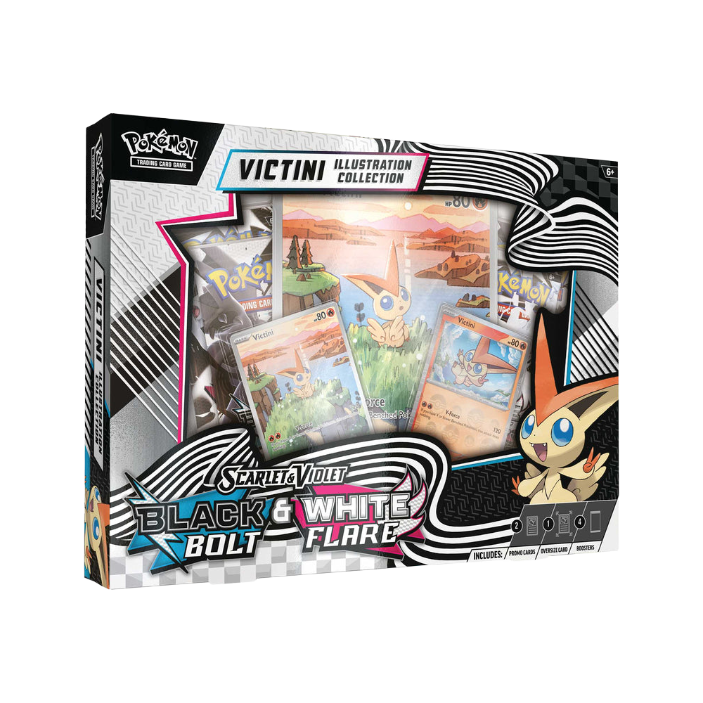 Pokémon TCG: Scarlet & Violet 10.5 - Black Bolt & White Flare Unova Victini Illustration Collection