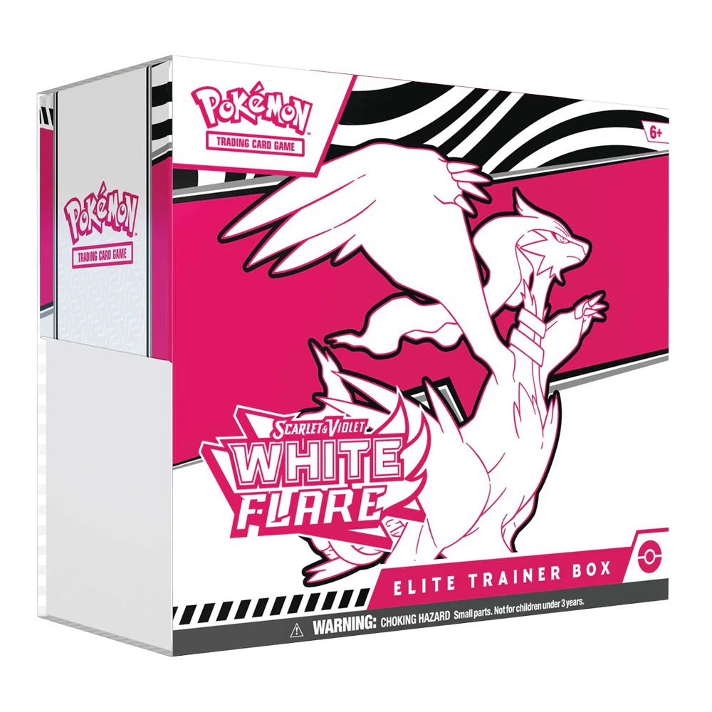 Pokémon TCG: Scarlet & Violet - White Flare - Elite Trainer Box Reshiram
