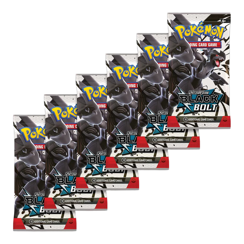 Pokémon TCG: Scarlet & Violet - Black Bolt - Booster Bundle