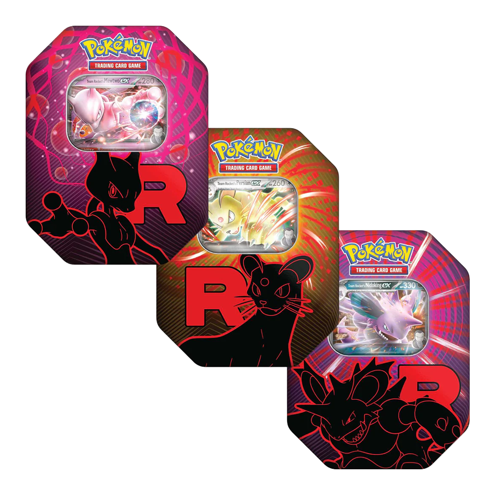 Pokémon TCG: Team Rocket Tin