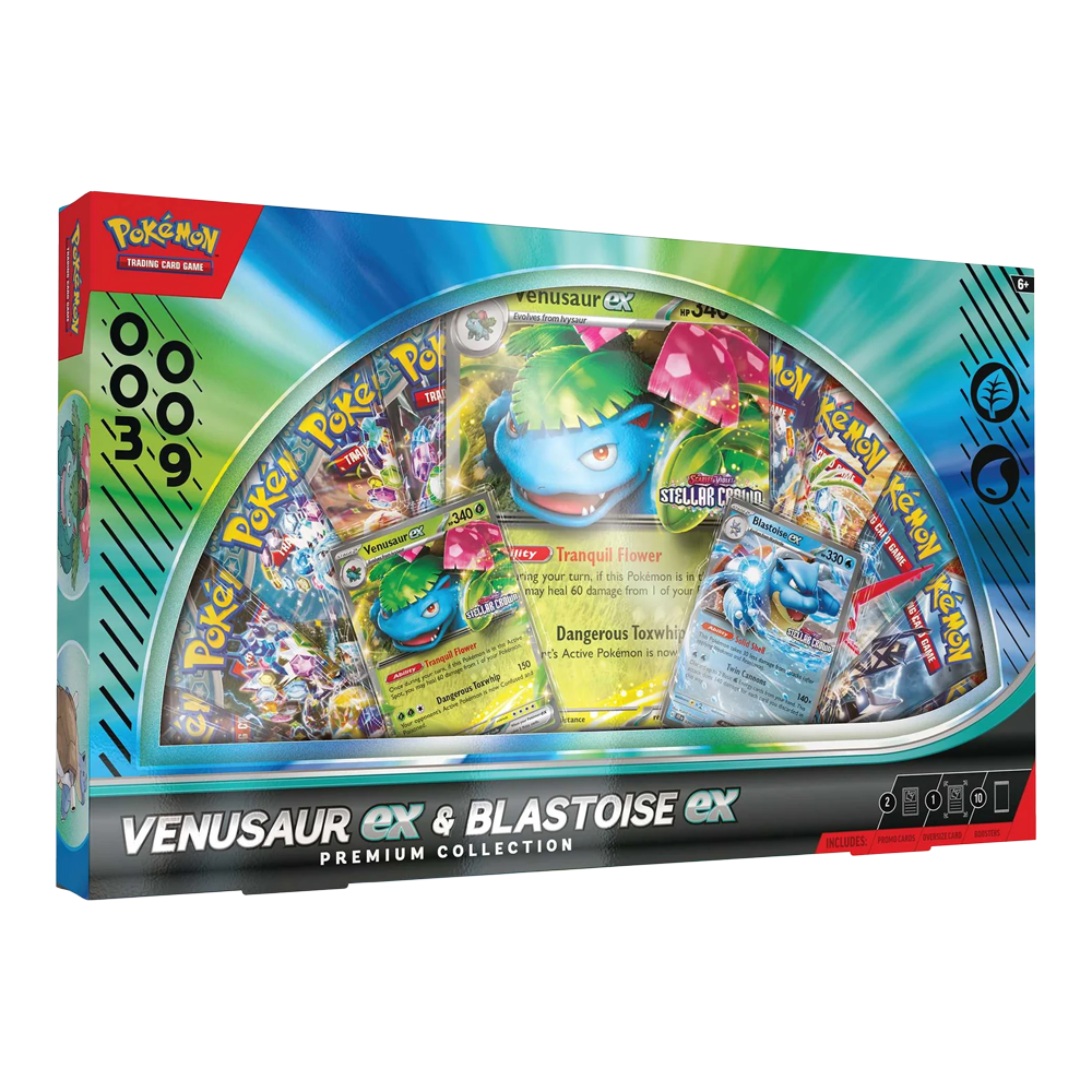 Pokémon TCG: Venusaur /Blastoise ex Premium Collection