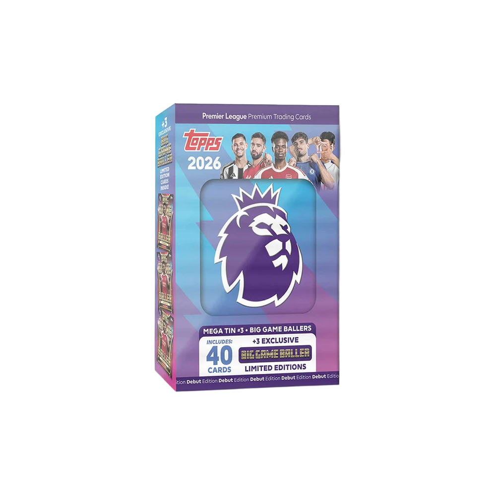 Topps Premier League 2025/26 Mega Tin (Blue)