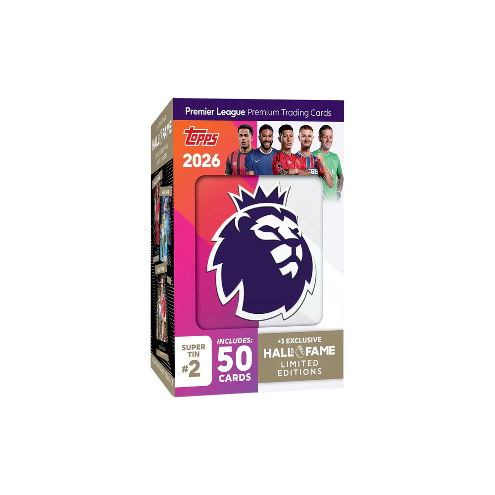 Topps Premier League 2025/26 Hall of Fame Super Tin Number 2