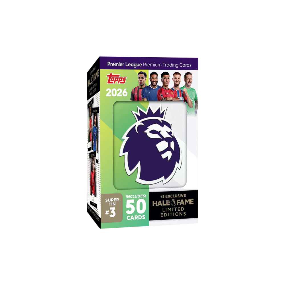 Topps Premier League 2025/26 Hall of Fame Super Tin Number 3