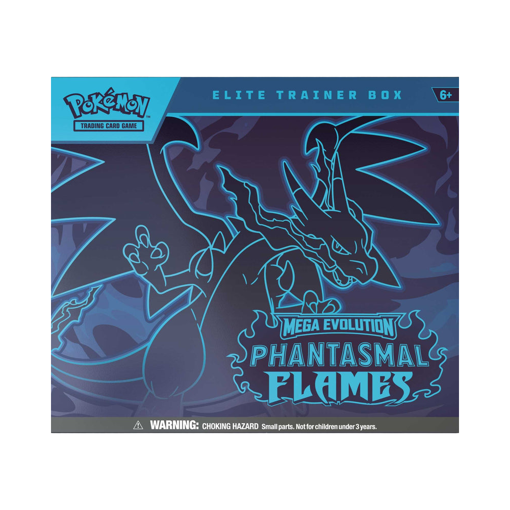 Pokémon TCG Mega Evolution Phantasmal Flames Elite Trainer Box