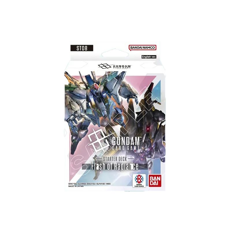Gundam Card Game Flash of Radiance (ST08) starter deck