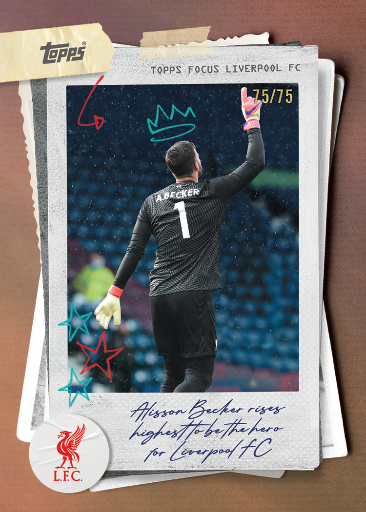 Topps Focus Liverpool 2025/26