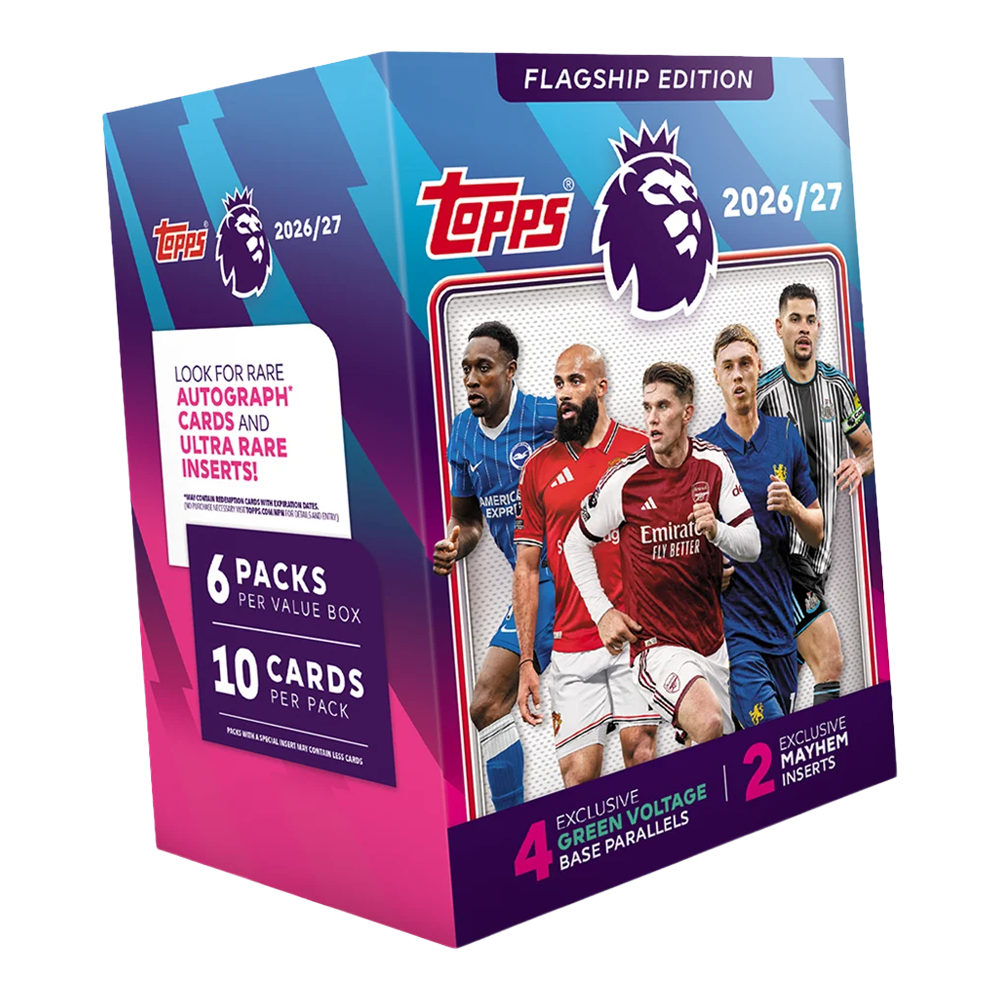 Topps Flagship Premier League 2026/27 Trading Cards - Value Box