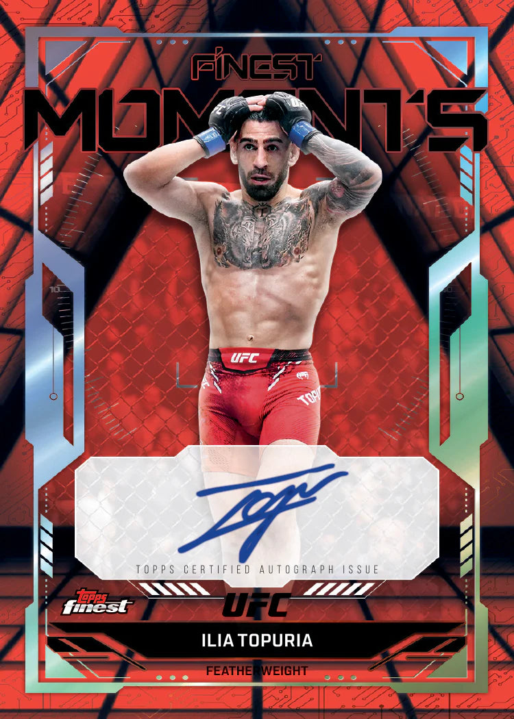 2025 Topps Finest UFC - Hobby Box