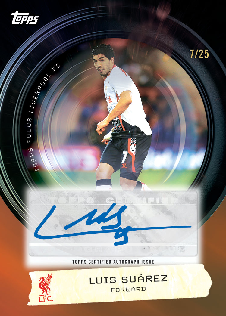 Topps Focus Liverpool 2025/26