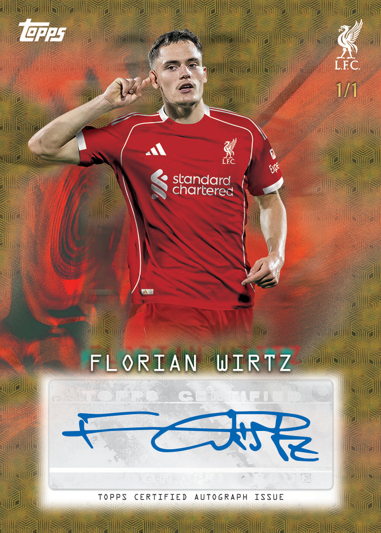 Topps Focus Liverpool 2025/26