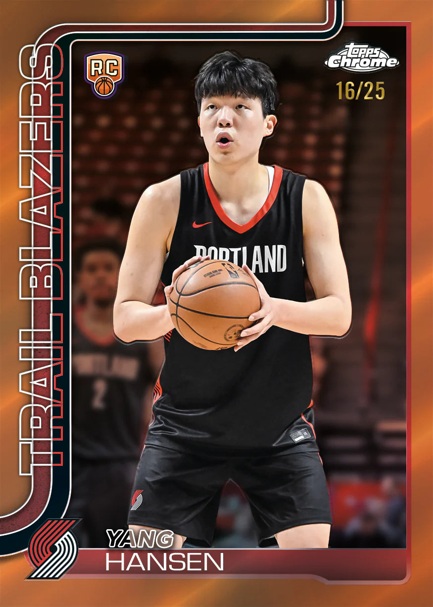 2025-26 Topps Chrome Basketball - Hobby Box