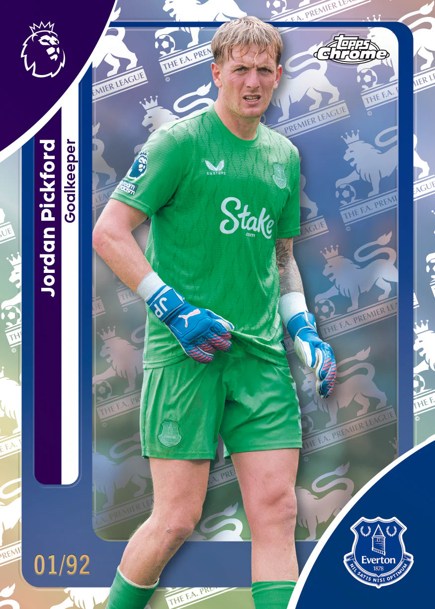 2026 Topps Chrome® Premier League Tin