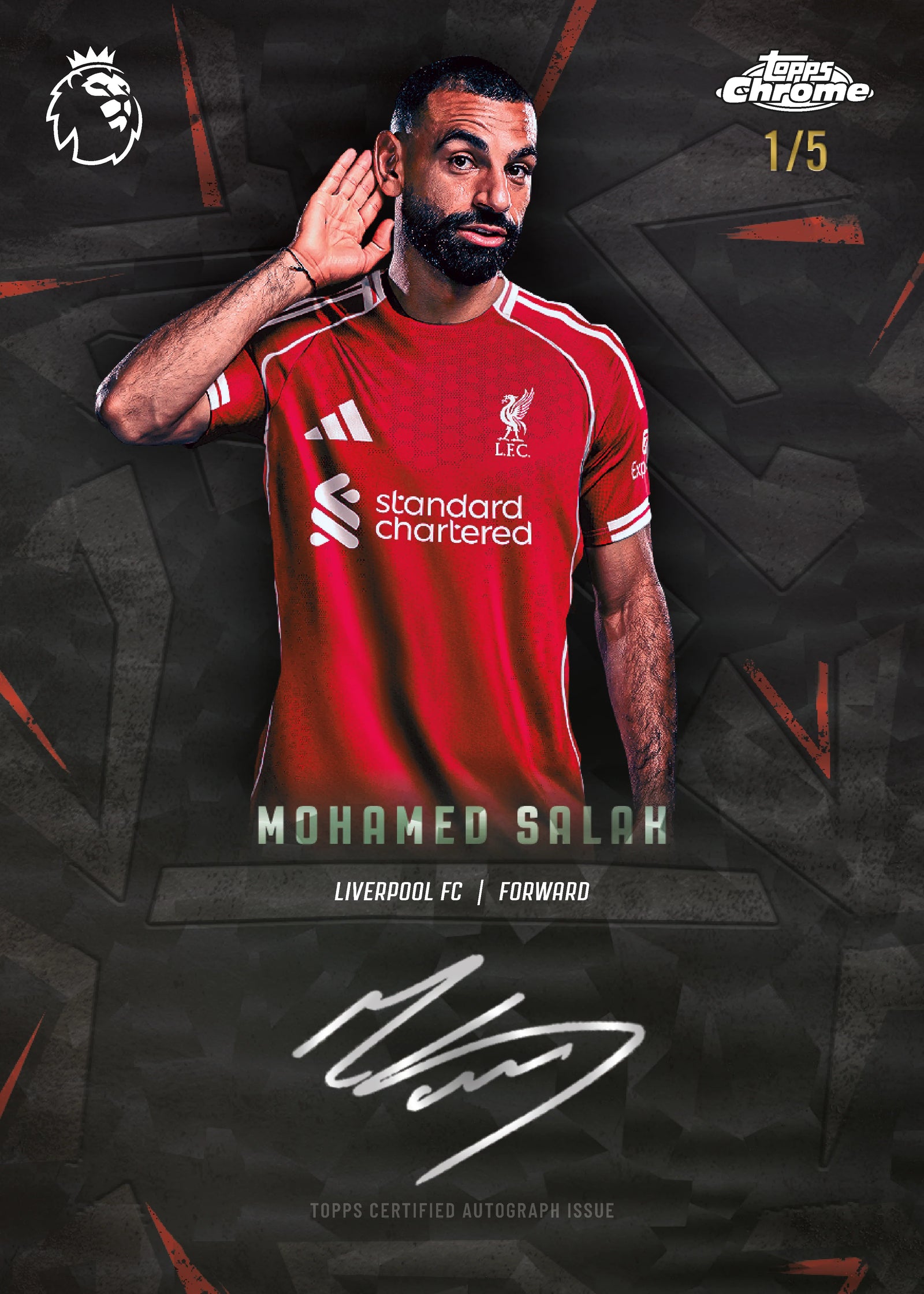 2026 Topps Chrome® Premier League Tin