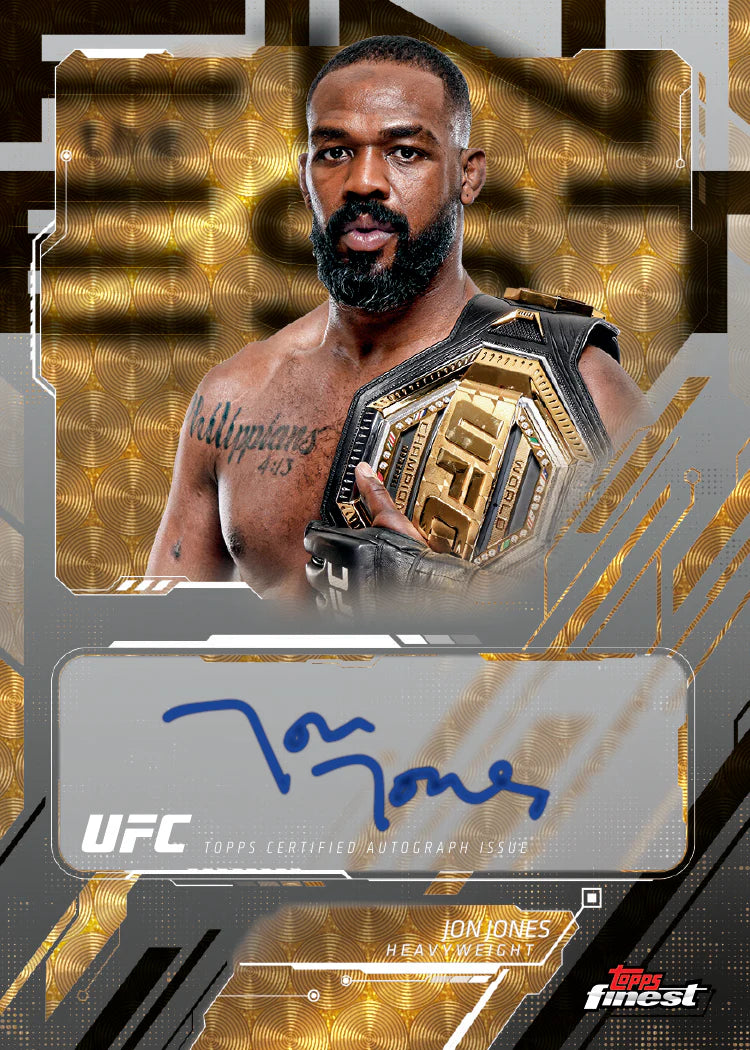 2025 Topps Finest UFC - Hobby Box