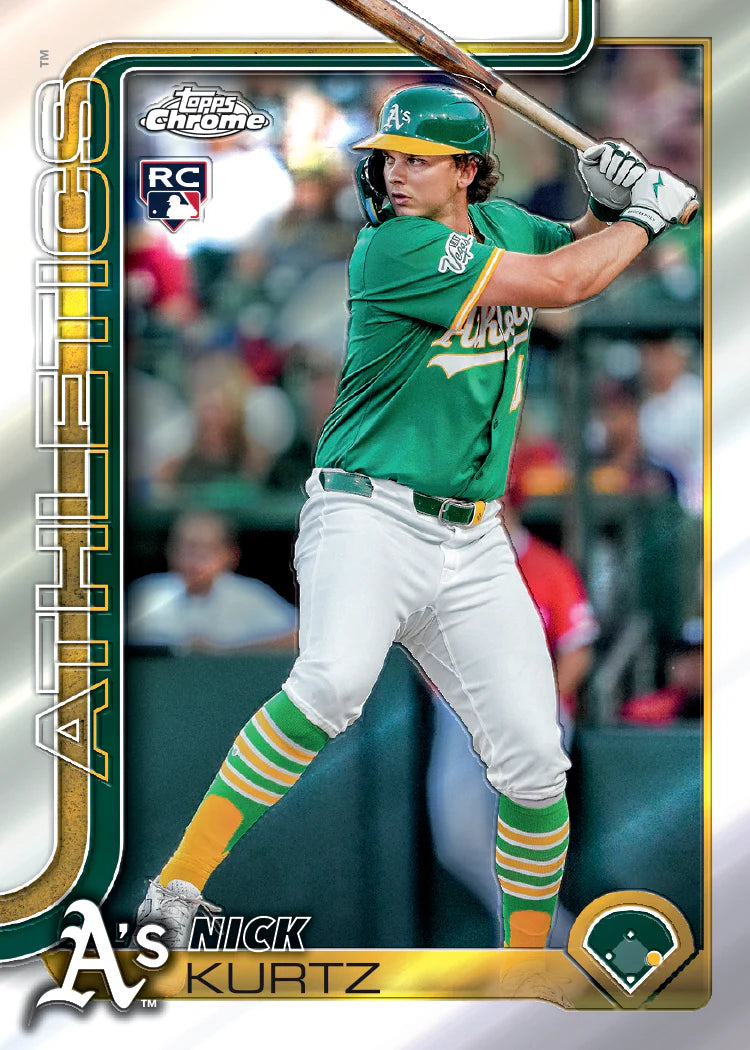 2025 Topps Chrome Baseball Update Series - Hobby Box