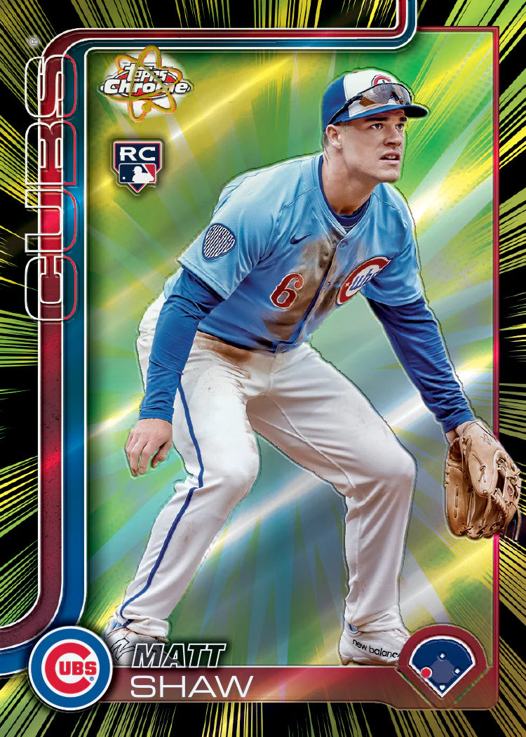 2025 Topps Chrome Baseball Update Series - Hobby Box