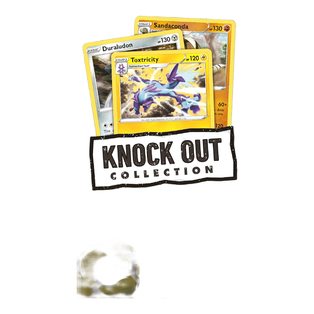 Pokémon TCG: Knockout Collection (Toxtricity, Duraludon & Sandaconda and 2 Booster Packs)