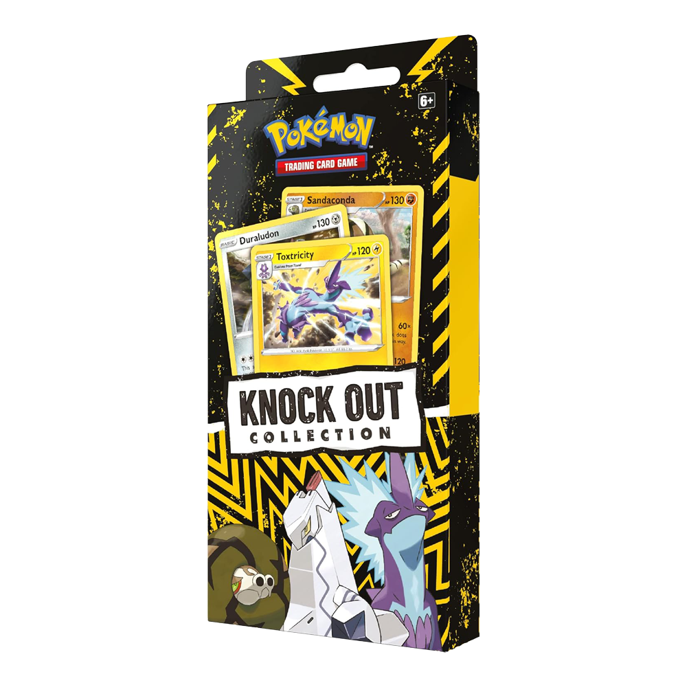 Pokémon TCG: Knockout Collection (Toxtricity, Duraludon & Sandaconda and 2 Booster Packs)