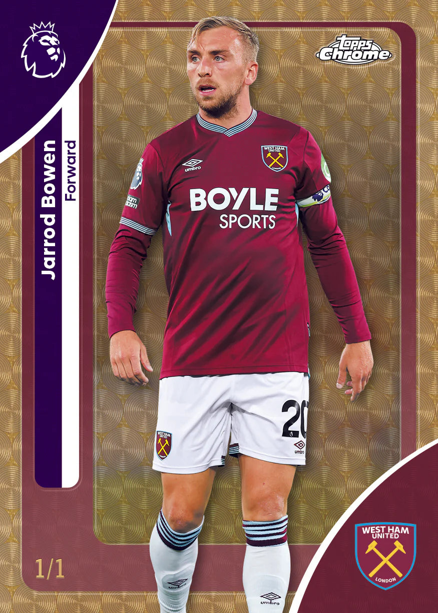 2026 Topps Chrome® Premier League Tin