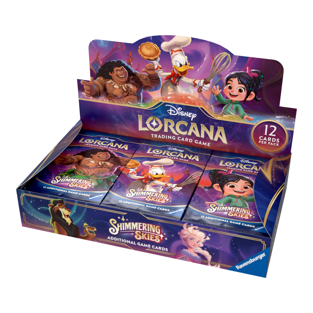 Disney Lorcana Trading Card Game - Booster Box - Shimmering Skies