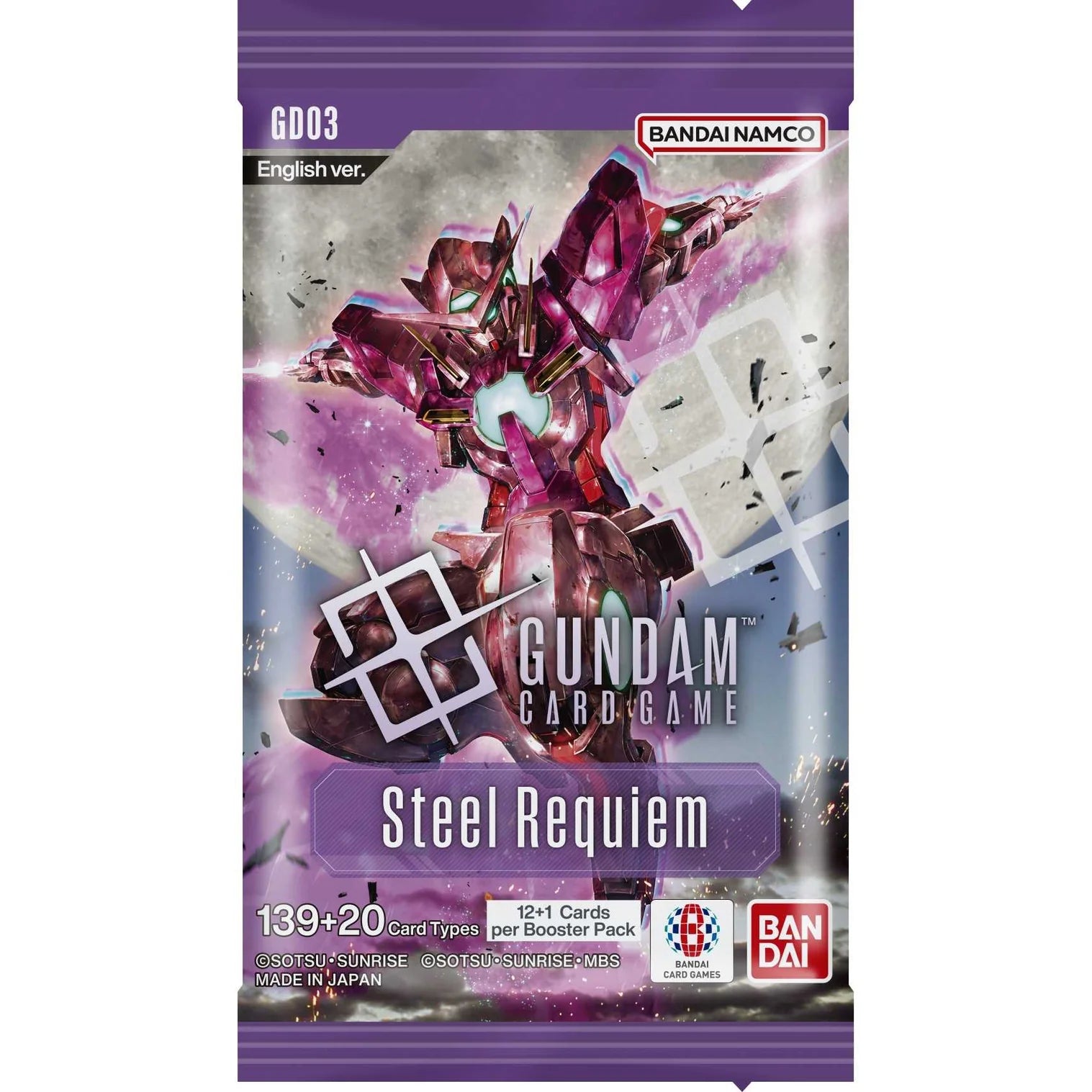 Gundam Card Game: Booster Box (GD03) Steel Requiem