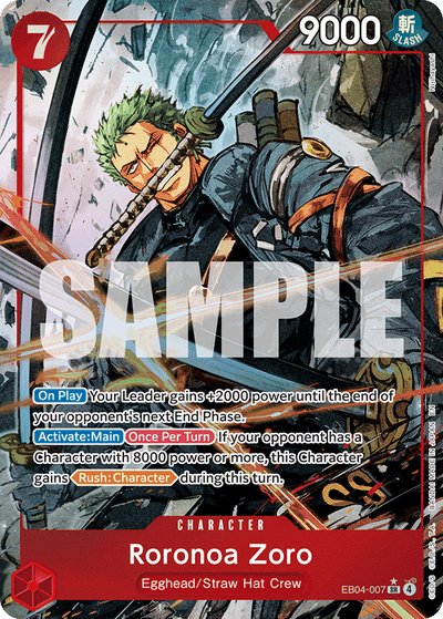 #EB04-007 Roronoa Zoro