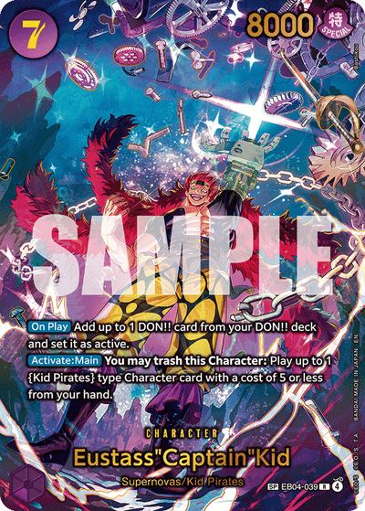 #EB04-039 Eustass"Captain"Kid