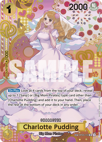 #OP03112 Charlotte Pudding