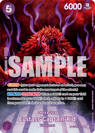 #OP05074 Eustass"Captain"Kid