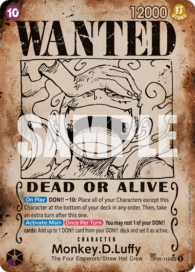 #OP05119 Monkey.D.Luffy