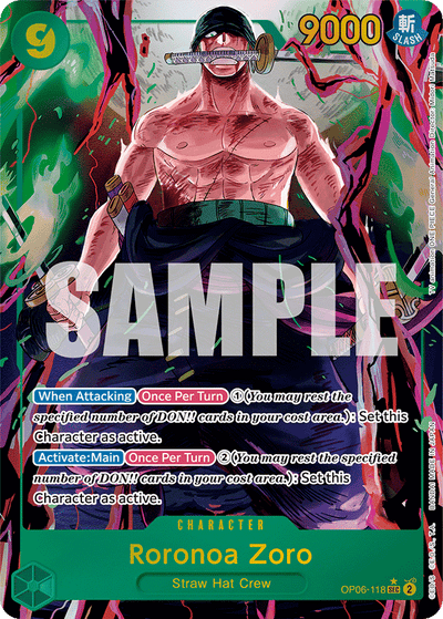 #118 Roronoa Zoro