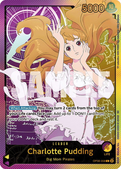 #OP08058 Charlotte Pudding