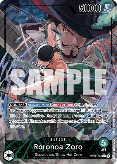 #020 Roronoa Zoro
