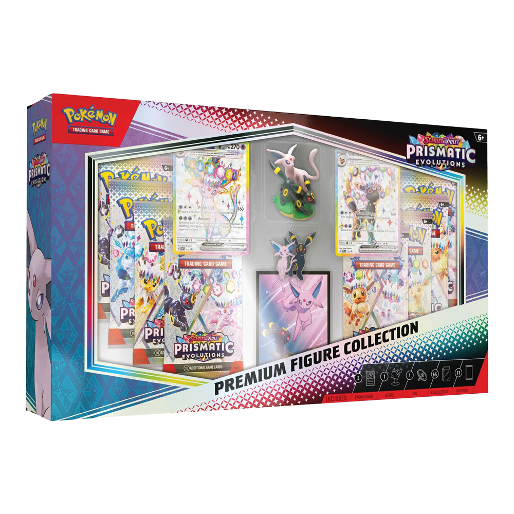 Pokémon TCG: Scarlet & Violet Prismatic Evolutions - Premium Figure Collection