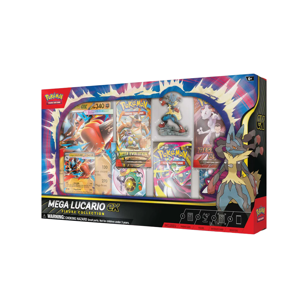Pokémon TCG: Mega Lucario ex Figure Collection