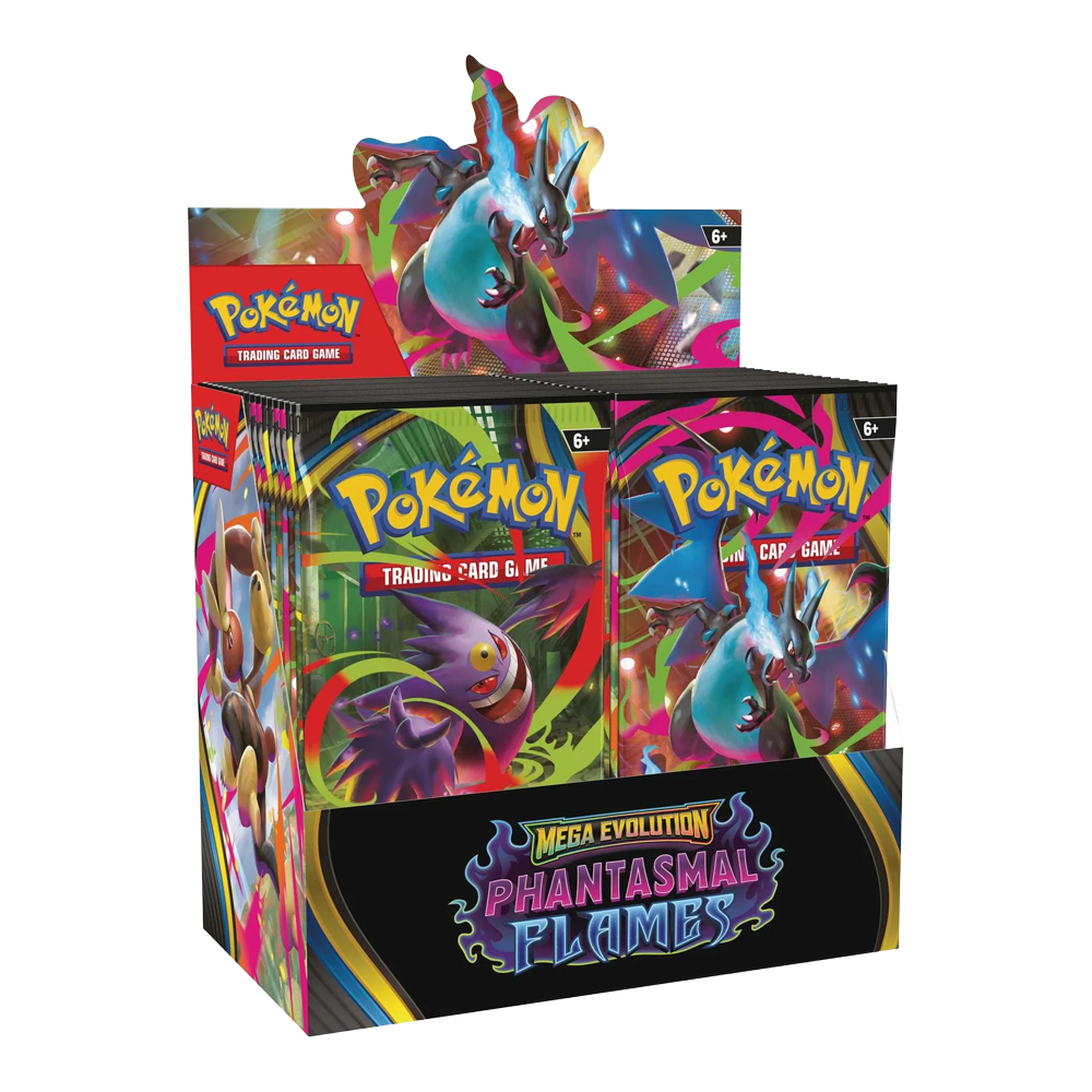 Pokémon TCG: Mega Evolution Phantasmal Flames - Booster Box