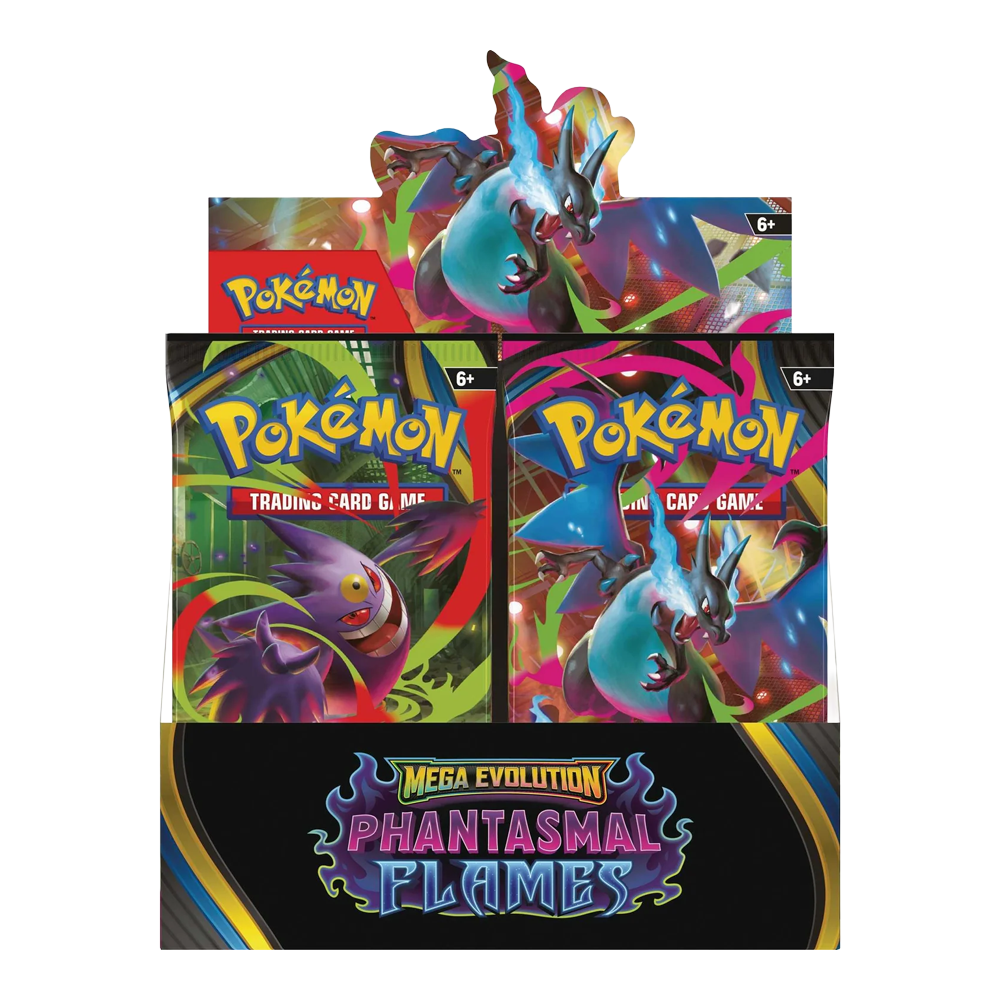 Pokémon TCG: Mega Evolution Phantasmal Flames - Booster Box