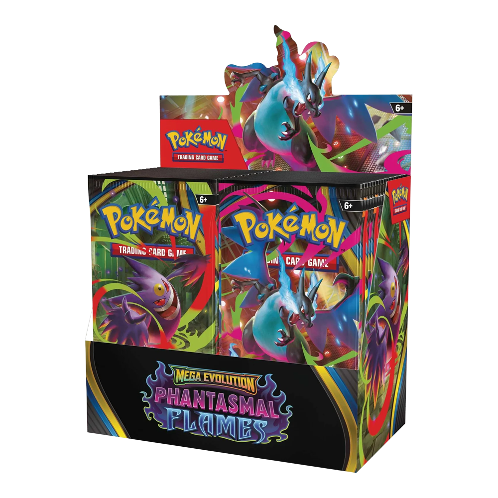 Pokémon TCG: Mega Evolution Phantasmal Flames - Booster Box