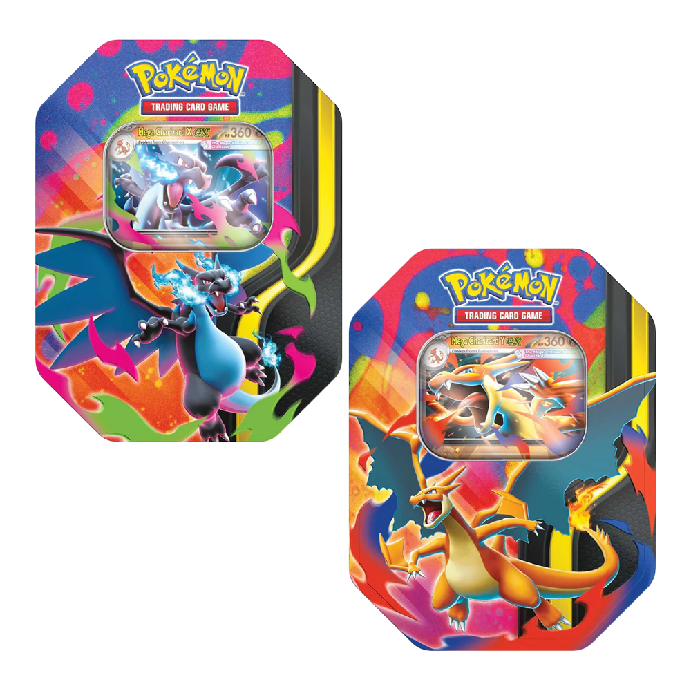Pokémon TCG: Mega Charizard ex Tins