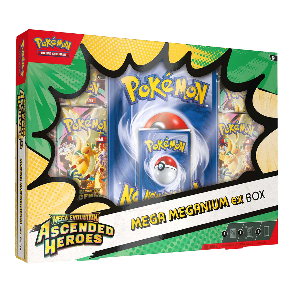 Pokémon TCG: Mega Evolution Ascended Heroes - Mega Meganium ex Box