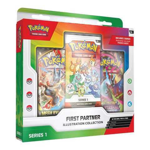 Pokémon TCG: First Partner Illustration Collection - Series 1