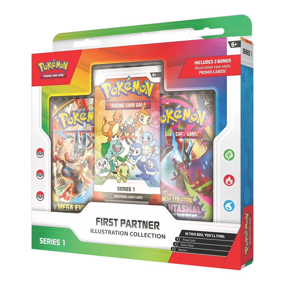 Pokémon TCG: First Partner Illustration Collection - Series 1