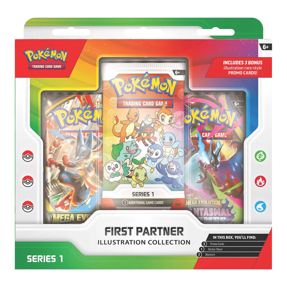 Pokémon TCG: First Partner Illustration Collection - Series 1