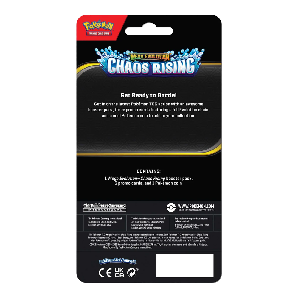Pokémon TCG: Mega Evolution Chaos Rising - Premium Checklane