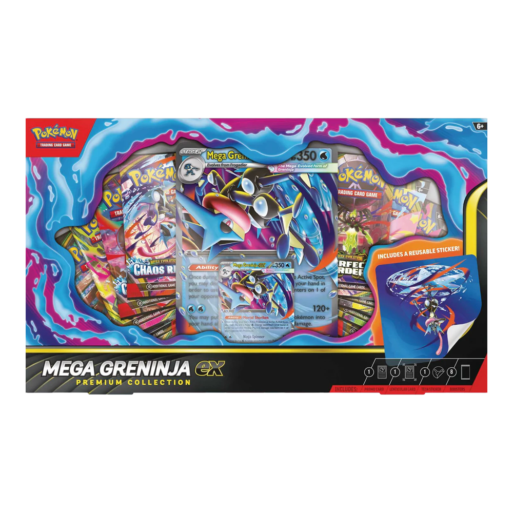 Pokémon TCG: Mega Greninja ex Premium Collection