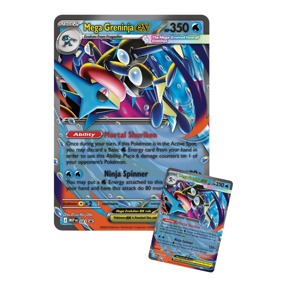 Pokémon TCG: Mega Greninja ex Premium Collection